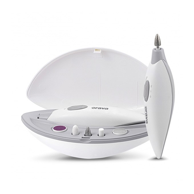 Orava Zestaw 5 w 1 do idealnego pedicure i manicure Lyra, biała