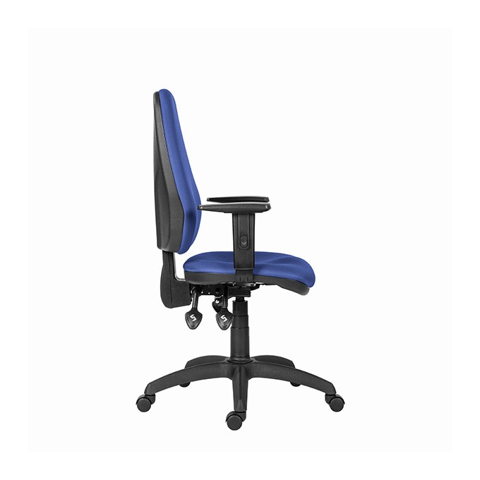 Powerton Ergonomiczny fotel biurowy Anna, Niebieski