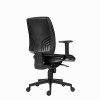 Powerton Ergonomiczny fotel biurowy Hana, Czarny