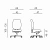 Powerton Ergonomiczny fotel biurowy Hana, Czarny