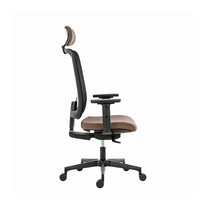 Powerton Ergonomiczny fotel biurowy Lucie, Beż