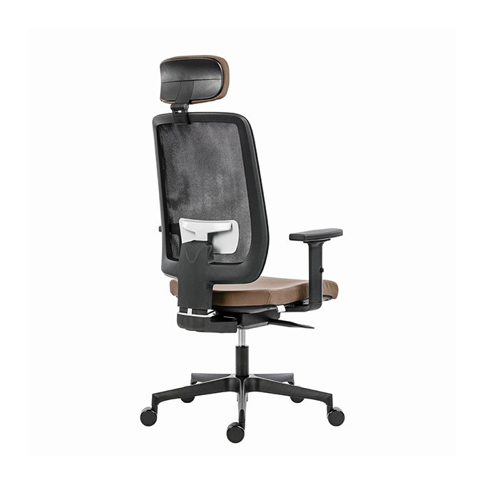 Powerton Ergonomiczny fotel biurowy Lucie, Beż