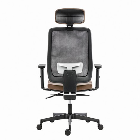 Powerton Ergonomiczny fotel biurowy Lucie, Beż