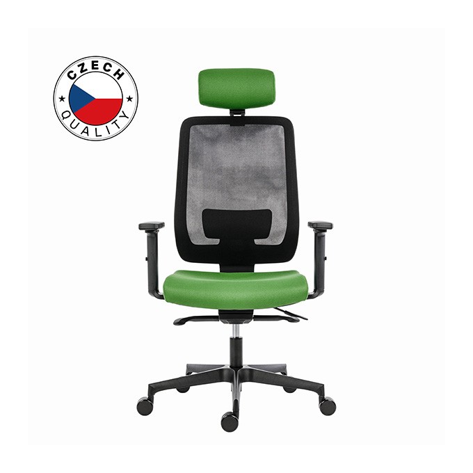 Powerton Ergonomiczny fotel biurowy Lucie, Zielony