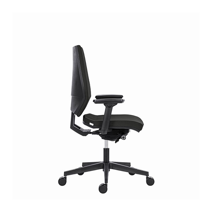 Powerton Ergonomiczny fotel biurowy Sima, Czarny
