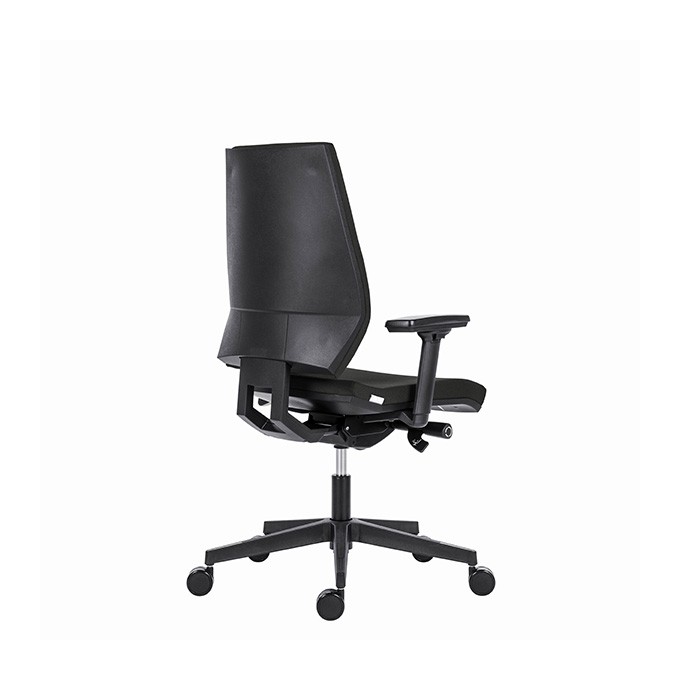Powerton Ergonomiczny fotel biurowy Sima, Czarny