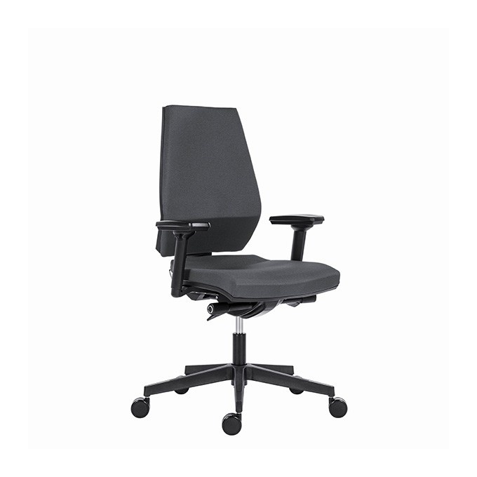 Powerton Ergonomiczny fotel biurowy Sima, Szary