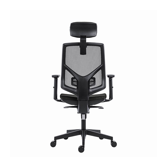 Powerton Ergonomiczny fotel biurowy Tina, Czarny