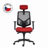 Powerton Ergonomiczny fotel biurowy Tina, Czerwony