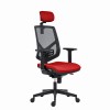 Powerton Ergonomiczny fotel biurowy Tina, Czerwony