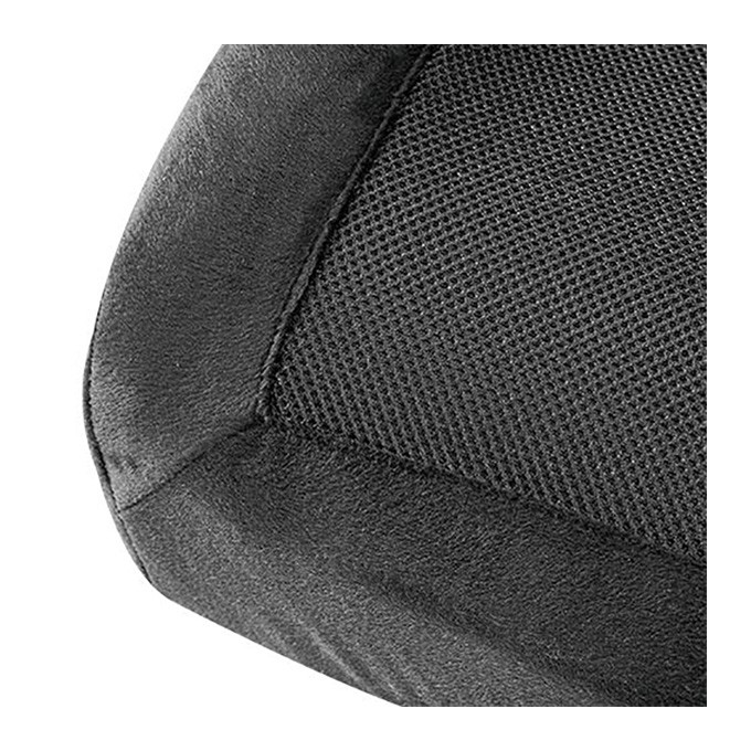 Podparcie lędźwiowe, uniwersalny, ergonomiczna, czarna, pianka z efektem pamięci
