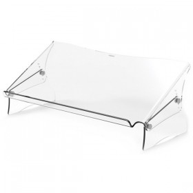 Podstawa pod monitor i dokumenty Fellowes Clarity stołowy, regulowany kąt nachylenia, przeźroczysty, A3, Fellowes