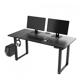 Biurko, elektycznie regulowany, 160X75 cm, 74-116 cm, UPLIFT, z podkładką pod mysz XXL, ULTRADESK