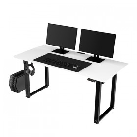 Biurko, elektycznie regulowany, 160x75 cm, 74-116 cm, UPLIFT, z podkładką pod mysz XXL, ULTRADESK