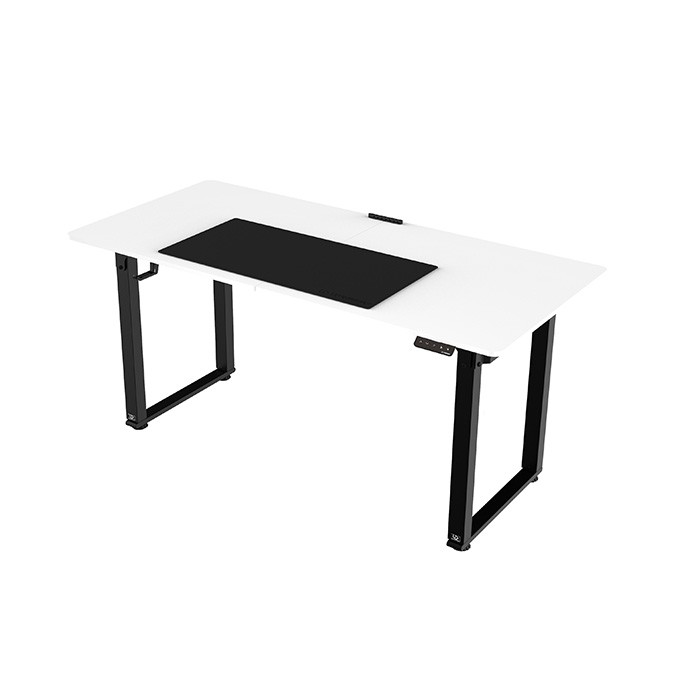 Biurko, elektycznie regulowany, 160x75 cm, 74-116 cm, UPLIFT, z podkładką pod mysz XXL, ULTRADESK