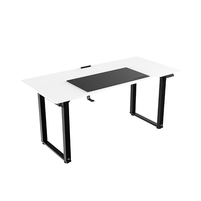 Biurko, elektycznie regulowany, 160x75 cm, 74-116 cm, UPLIFT, z podkładką pod mysz XXL, ULTRADESK