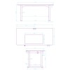 Biurko, elektycznie regulowany, 160x75 cm, 74-116 cm, UPLIFT, z podkładką pod mysz XXL, ULTRADESK