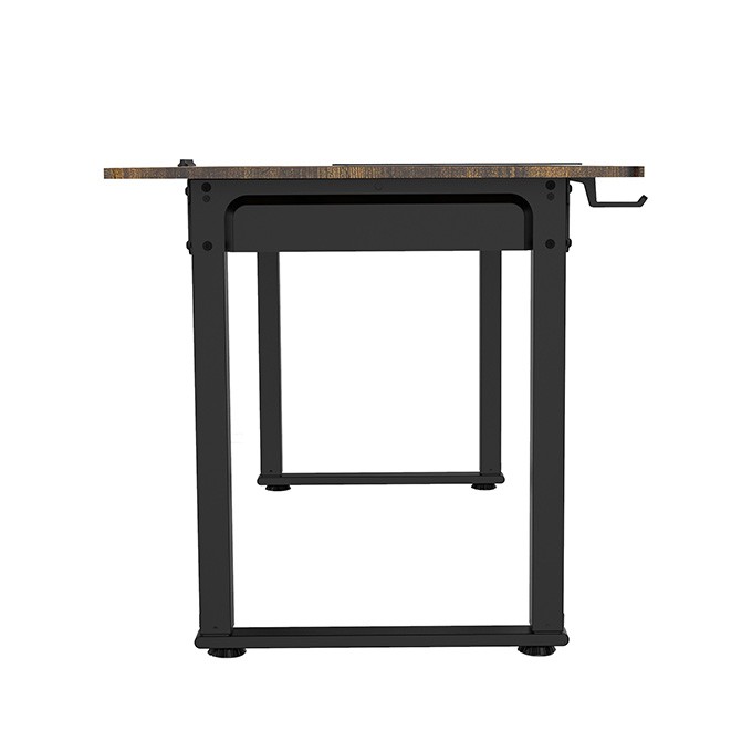 Biurko, elektycznie regulowany, 160x75 cm, 74-116 cm, UPLIFT, z podkładką pod mysz XXL, ULTRADESK