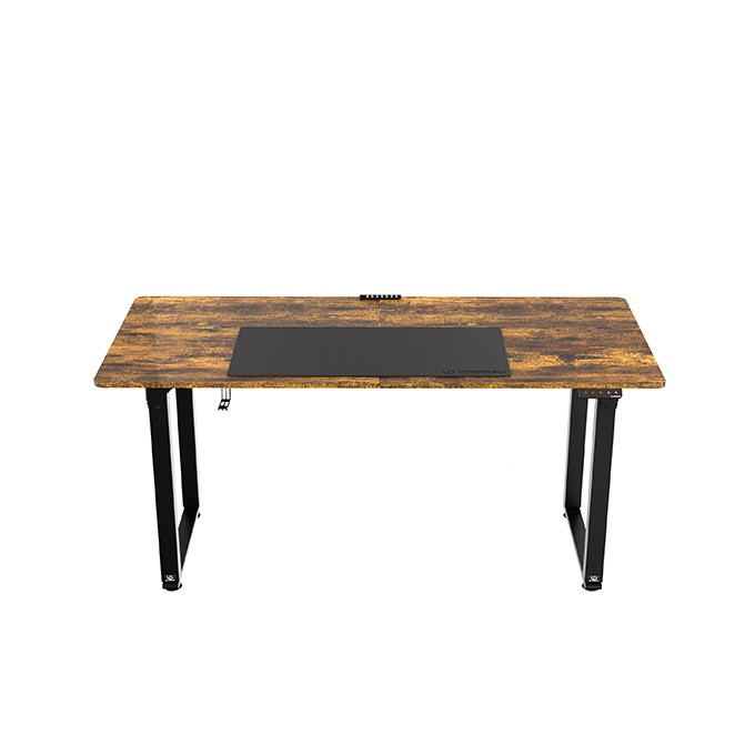 Biurko, elektycznie regulowany, 160x75 cm, 74-116 cm, UPLIFT, z podkładką pod mysz XXL, ULTRADESK