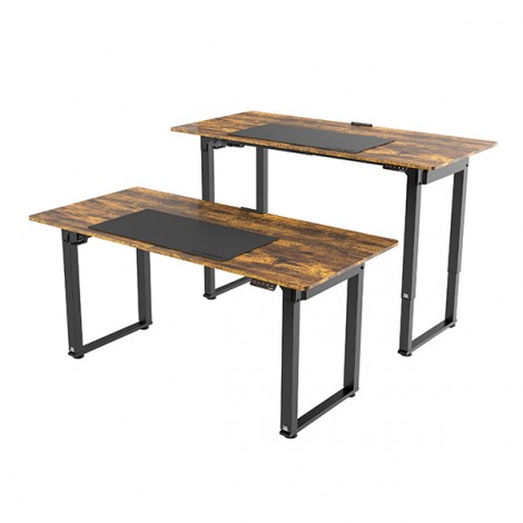 Biurko, elektycznie regulowany, 160x75 cm, 74-116 cm, UPLIFT, z podkładką pod mysz XXL, ULTRADESK