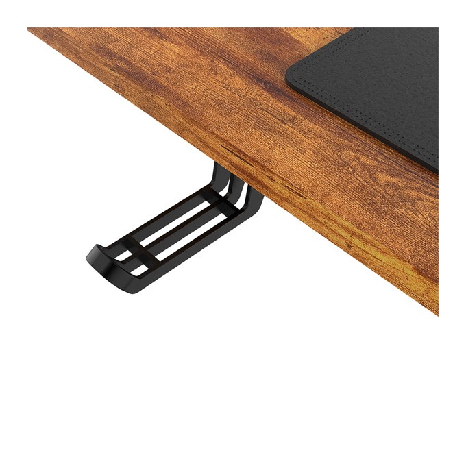 Biurko, elektycznie regulowany, 160x75 cm, 74-116 cm, UPLIFT, z podkładką pod mysz XXL, ULTRADESK