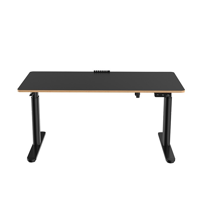 Biurko dla dzieci, elektycznie regulowany, 120X60 cm, 55-81 cm, PULSAR, czarny, ULTRADESK