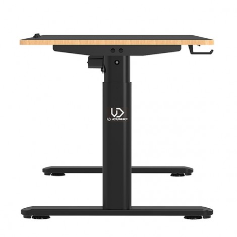 Biurko dla dzieci, elektycznie regulowany, 120X60 cm, 55-81 cm, PULSAR, czarny, ULTRADESK