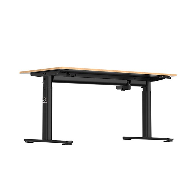 Biurko dla dzieci, elektycznie regulowany, 120X60 cm, 55-81 cm, PULSAR, czarny, ULTRADESK