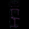 Biurko, elektycznie regulowany, 120X60 cm, 72-117 cm, HIGHLANDER BLACK, czarny, ULTRADESK
