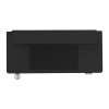 Biurko, elektycznie regulowany, 160X70 cm, 72-117 cm, HIGHLANDER XXL BLACK, czarny, ULTRADESK