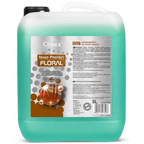 Preparat czyszczący CLINEX Nano Protect Floral 5L