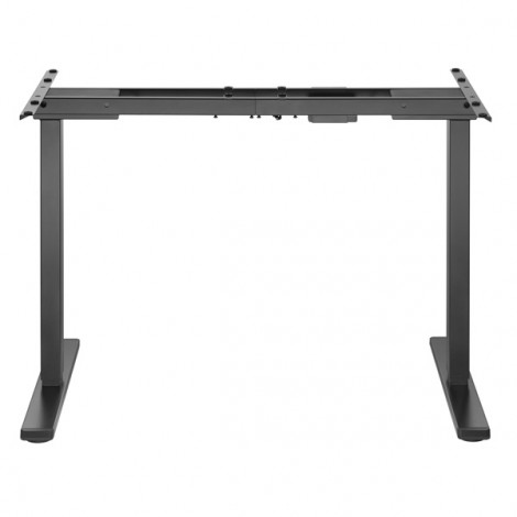 Stelaż / podstawa biurka, elektycznie regulowany, regulacja rozstawu 500mm, system antykolizyjny, czarny, 100 kg 