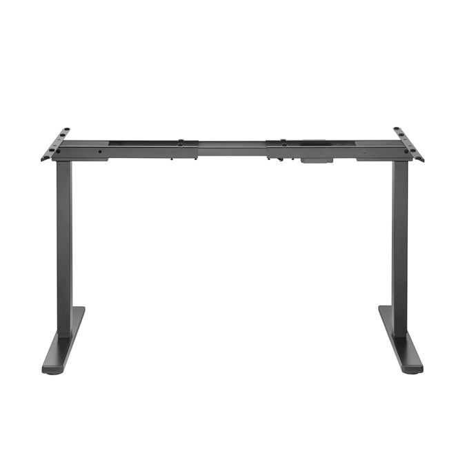 Stelaż / podstawa biurka, elektycznie regulowany, regulacja rozstawu 500mm, system antykolizyjny, czarny, 100 kg 