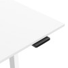 Stelaż / podstawa biurka, elektycznie regulowany, regulacja rozstawu 500mm, system antykolizyjny, biały, 100 kg 
