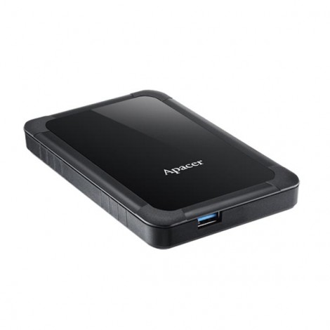 Apacer zewnętrzny dysk twardy, AC532, 2.5", USB 3.0 (3.2 Gen 1), 1TB, AP1TBAC532B-1, czarny Apacer zewnętrzny dysk twardy, AC532, 2.5", USB 3.0 (3.2 Gen 1), 1TB, AP1TBAC532B-1, czarny