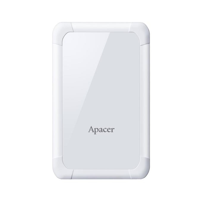 Apacer zewnętrzny dysk twardy, AC532, 2.5", USB 3.0 (3.2 Gen 1), 1TB, AP1TBAC532W-1, biały