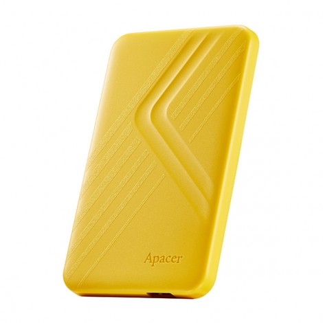 Apacer zewnętrzny dysk twardy, AC236, 2.5", USB 3.0 (3.2 Gen 1), 1TB, AP1TBAC236Y-1, żółty Apacer zewnętrzny dysk twardy, AC236, 2.5", USB 3.0 (3.2 Gen 1), 1TB, AP1TBAC236Y-1, żółty
