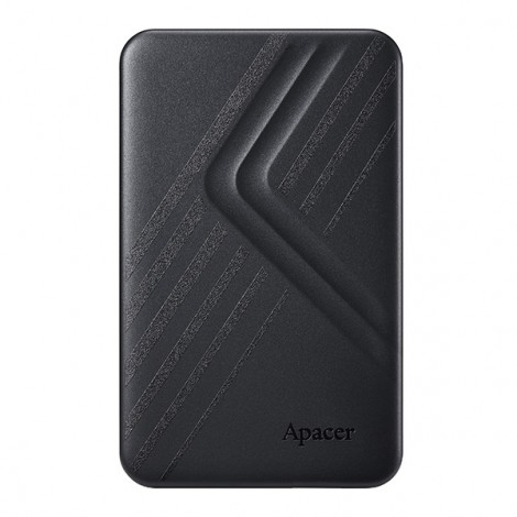 Apacer zewnętrzny dysk twardy, AC236, 2.5", USB 3.0 (3.2 Gen 1), 2TB, AP2TBAC236B-1, czarny Apacer zewnętrzny dysk twardy, AC236, 2.5", USB 3.0 (3.2 Gen 1), 2TB, AP2TBAC236B-1, czarny