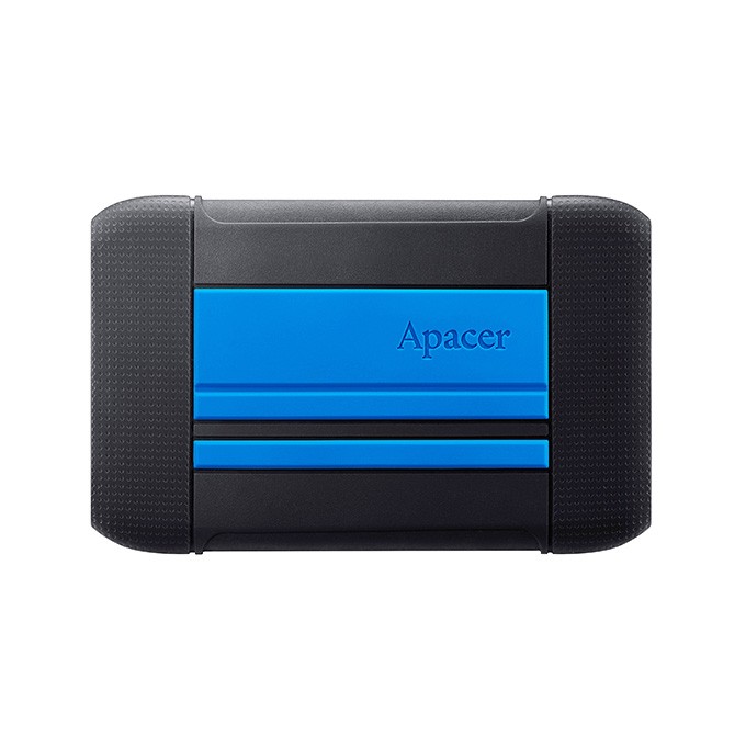 Apacer zewnętrzny dysk twardy, AC633, 2.5", USB 3.0 (3.2 Gen 1), 4TB, AP4TBAC633U-1, niebieski, wstrząsoodporny, 