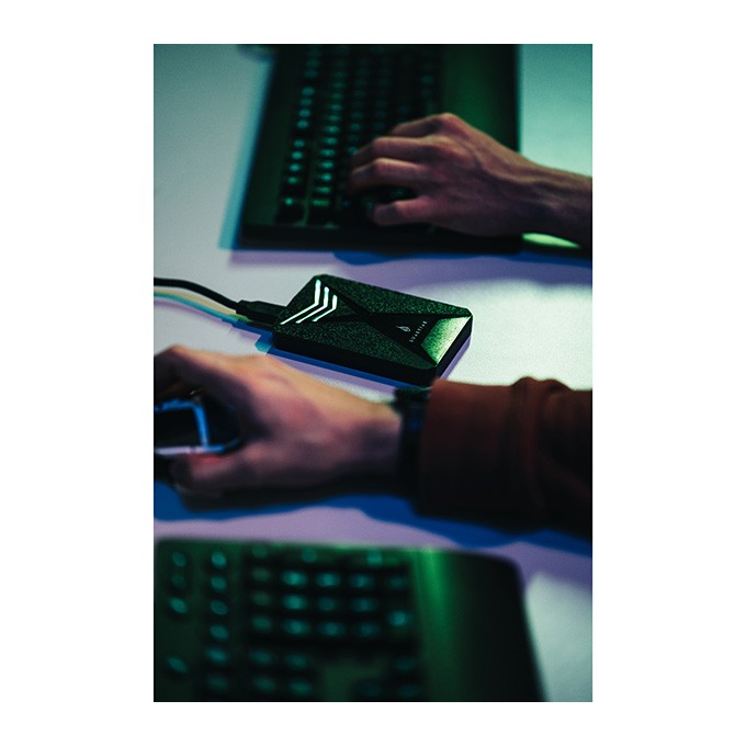 Surefire zewnętrzny dysk twardy, GX3 Gaming, 2.5", USB 3.0 (3.2 Gen 1), 1TB, 53681, czarny, HDD