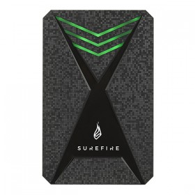 Surefire zewnętrzny dysk twardy, GX3 Gaming, 2.5", USB 3.0 (3.2 Gen 1), 2TB, 53682, czarny, HDD