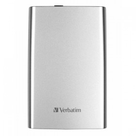 Verbatim zewnętrzny dysk twardy, Store N Go, 2.5", USB 3.0 (3.2 Gen 1), 1TB, 53071, srebrny
