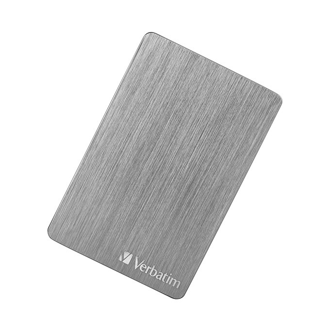Verbatim zewnętrzny dysk twardy, Store,n,Go ALU Slim, 2.5", USB 3.0, 1TB, 53663, srebrny
