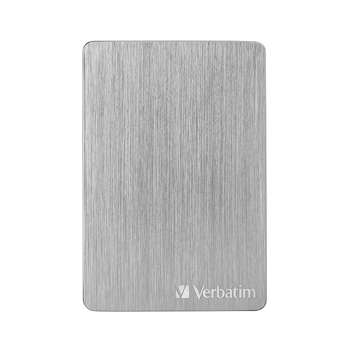 Verbatim zewnętrzny dysk twardy, Store,n,Go ALU Slim, 2.5", USB 3.0, 1TB, 53663, srebrny