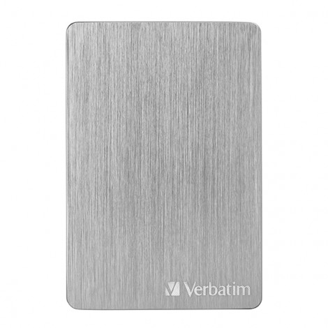 Verbatim zewnętrzny dysk twardy, Store,n,Go ALU Slim, 2.5", USB 3.0, 1TB, 53663, srebrny