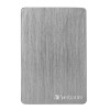 Verbatim zewnętrzny dysk twardy, Store,n,Go ALU Slim, 2.5", USB 3.0, 2TB, 53665, szary, szczotkowane aluminium