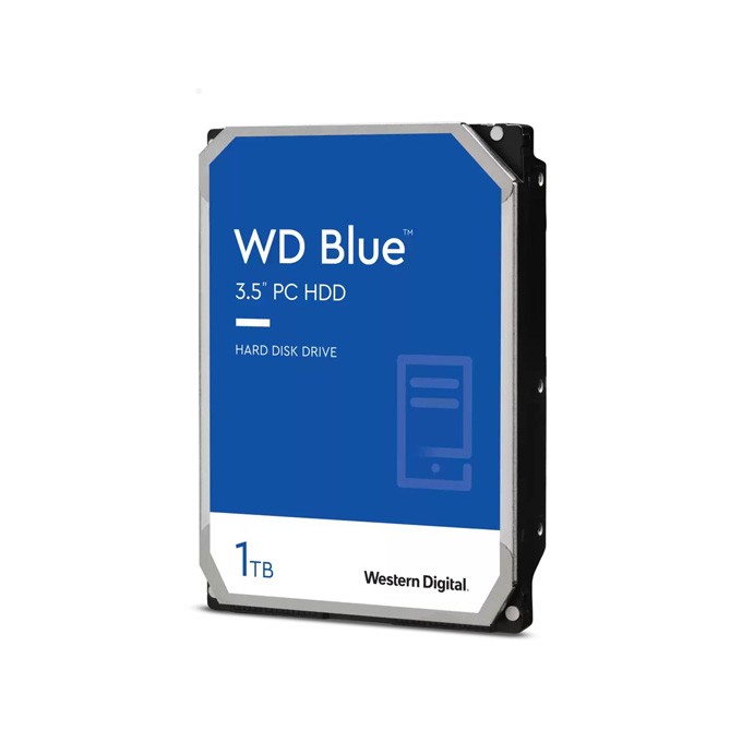 Western Digital wewnętrzny dysk twardy, WD Blue, 3.5", SATA III, 1TB, 1000GB, WD10EZRZ