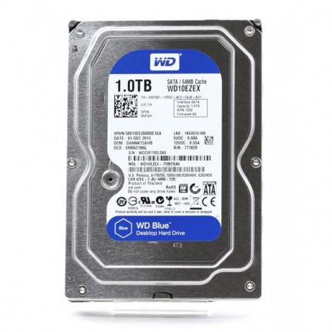 Western Digital wewnętrzny dysk twardy, WD Blue, 3.5", SATA III, 1TB, 1000GB, WD10EZEX Western Digital wewnętrzny dysk twardy, WD Blue, 3.5", SATA III, 1TB, 1000GB, WD10EZEX