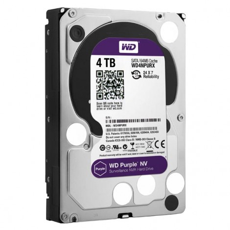 Western Digital wewnętrzny dysk twardy, WD Purple, 3.5", SATA III, 4TB, 4000GB, WD4NPURZ Western Digital wewnętrzny dysk twardy, WD Purple, 3.5", SATA III, 4TB, 4000GB, WD4NPURZ
