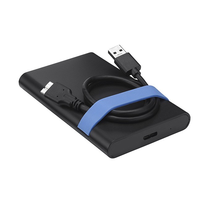 Zestaw obudowa dysku 2,5,, HDD/SSD, Verbatim, 2.5", Store,N,Go, USB 3.0 (3.2 Gen 1), 53106, czarna